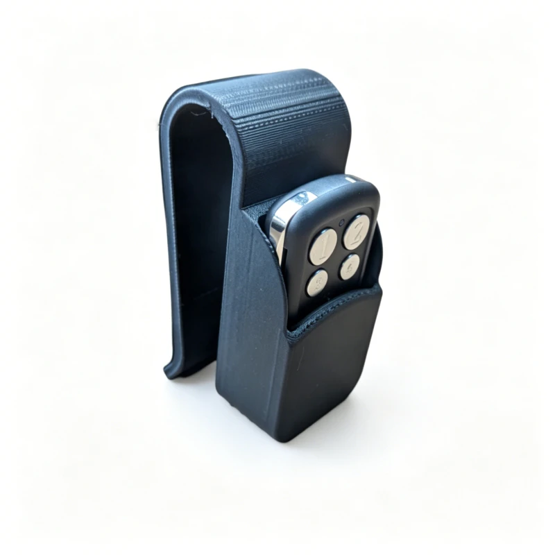 Car Holder Sun Visor Garage Door 4-Button Remote Control Holder Clip Storage Remote Bracket Organizer Auto Interior Accessories