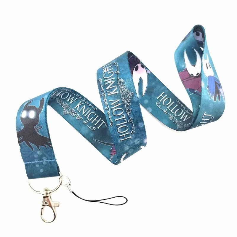 Hohl Ritter Karte Halter Lanyard Für Schlüssel ID Karte Telefon Straps USB Abzeichen Halter Anime Seil Schlüssel Neck Straps Anti-verloren Schlüsselbund