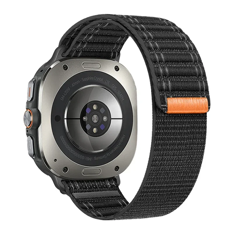Sport Nylon Loop Armband für Samsung Galaxy Uhr Ultra 47mm lte Band Correa für Galaxy Watch Ultra 47mm Herren verstellbares Armband