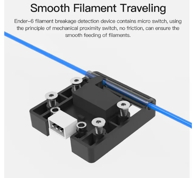 Sensor Detection End Filament Rupture Creality Ender 3 V2