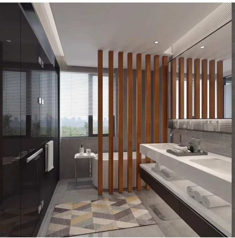 الشمال البسيط، شرائط الخشب الصلب، أقسام الشاشة، غرفة المعيشة المنزلية