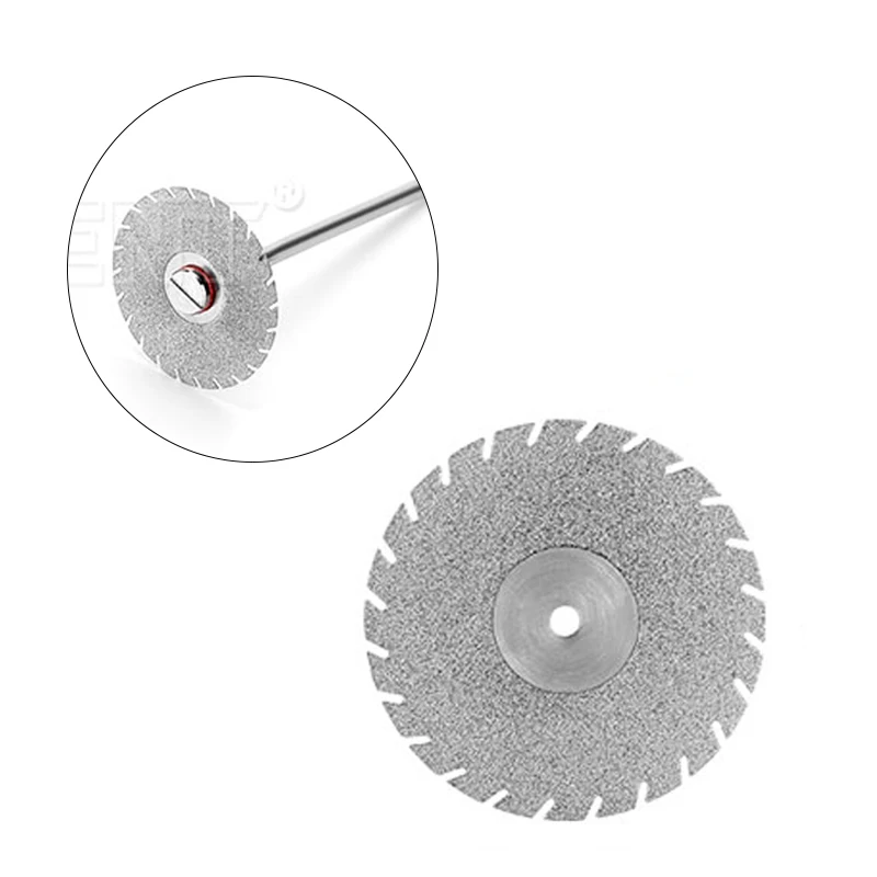 4 Sizes Dental Lab Diamond Disc 0.25Mm Ultra-Thin Double Side Grit Disk Cutting Tool Dia Polisher Dentistry Dentist