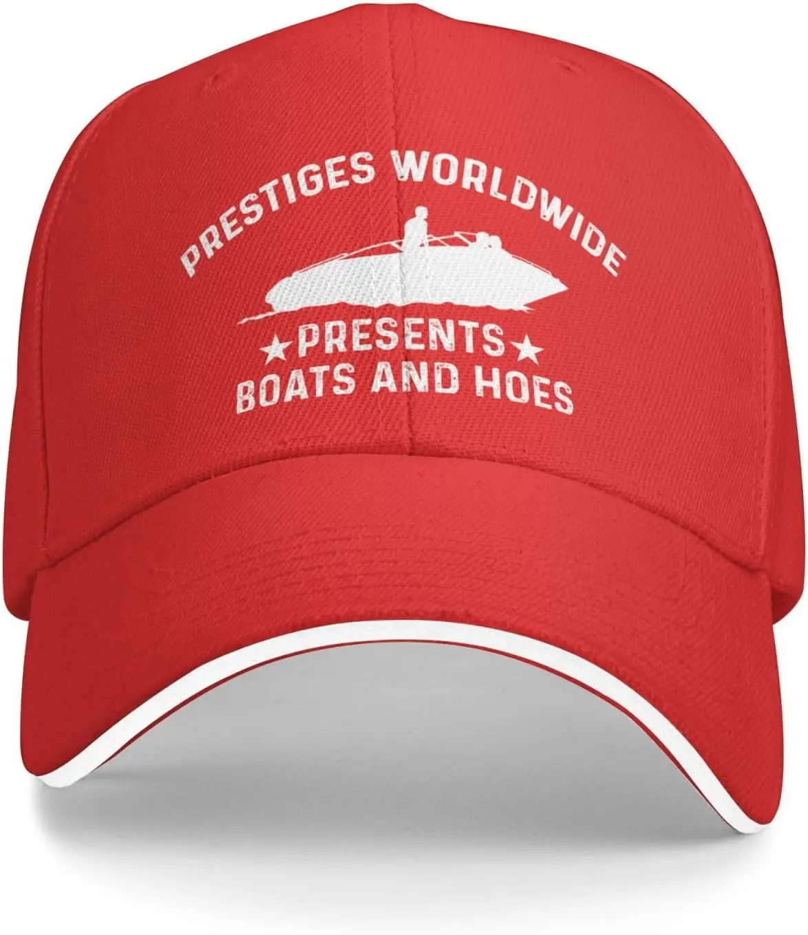 Prestiges Worldwide Boats and Hoes Hat for Men Baseball Cap Funny Hat