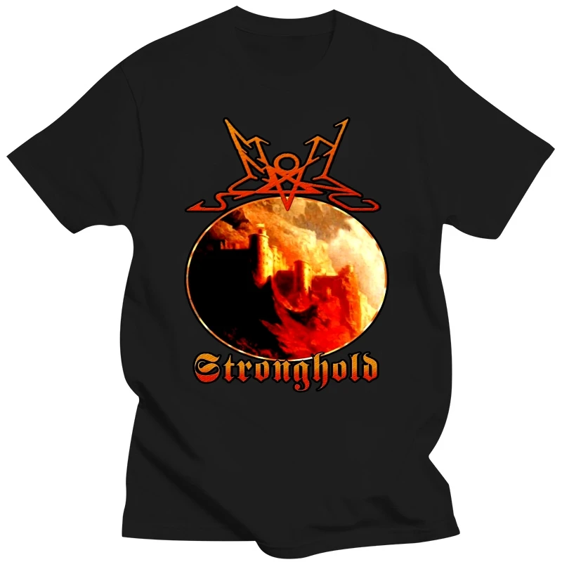 SUMMONING - Stronghold T Shirt S-3XL Black metal black 100% cotton Hip Hop Novelty T Shirts Men Brand Clothing 2020