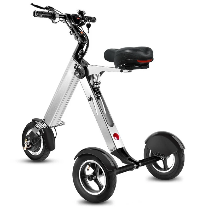 K7-10 High-Performance Lithium Battery Widened Thickened Tricycle, 13 Inch, Off-Road, Large Wheel, Folding Electric Vehicle