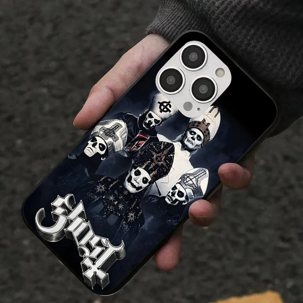 G-Ghost Heavy Metal Band Phone Case For Iphone 15 11 13 14 Pro Max 7 8 Plus X Xr Xs Max Se2020 12mini Cover Case