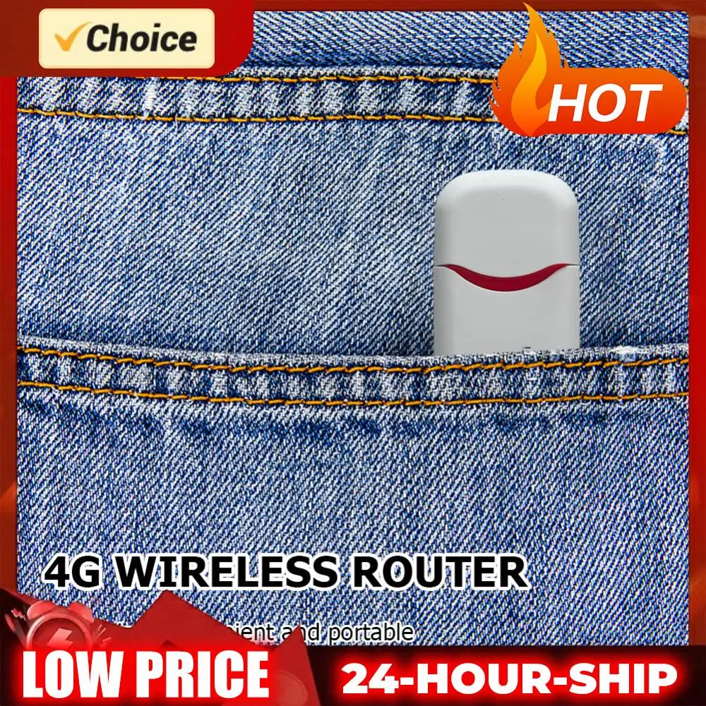 

4G LTE Wi-Fi роутер 150 Мбит/с, портативный Wi-Fi USB-роутер, беспроводной роутер с гнездом для SIM-карты, мобильный Wi-Fi адаптер для дома и офиса