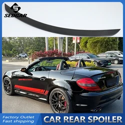 For 2004--2010 Mercedes Benz SLK R171 Trunk Spoiler SLK200 280 300 350 High Quality ABS Plastic Spoiler Trunk Boot Wing Spoiler