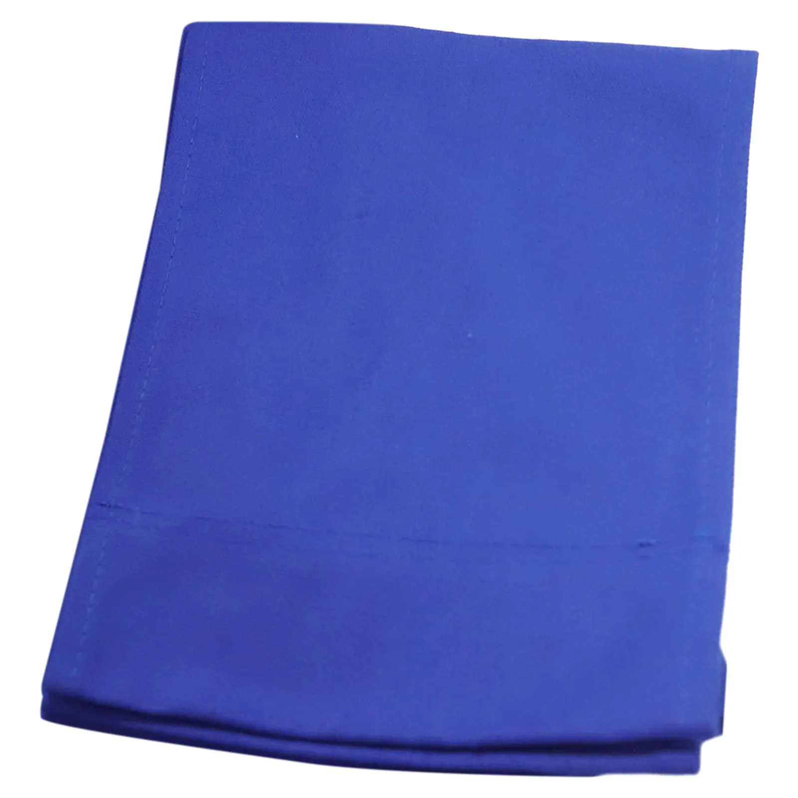 Two-Size Seat Cover Assembly for Director Chairs with Round Rod Base Constructed from Polyester for Repeated Cleaning