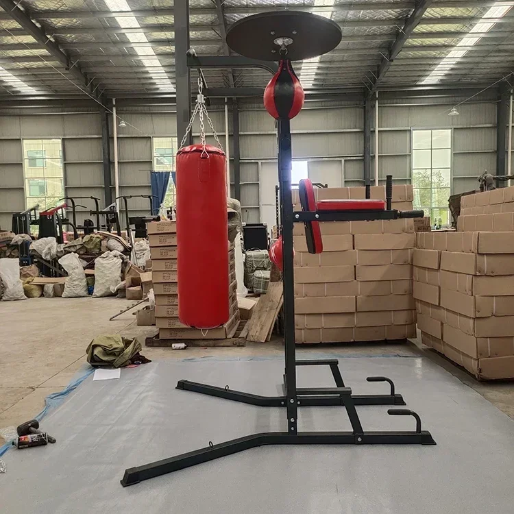 Steel Heavy Punching Bag Stand Workout Equipment for Kickboxing Boxing MMA Training