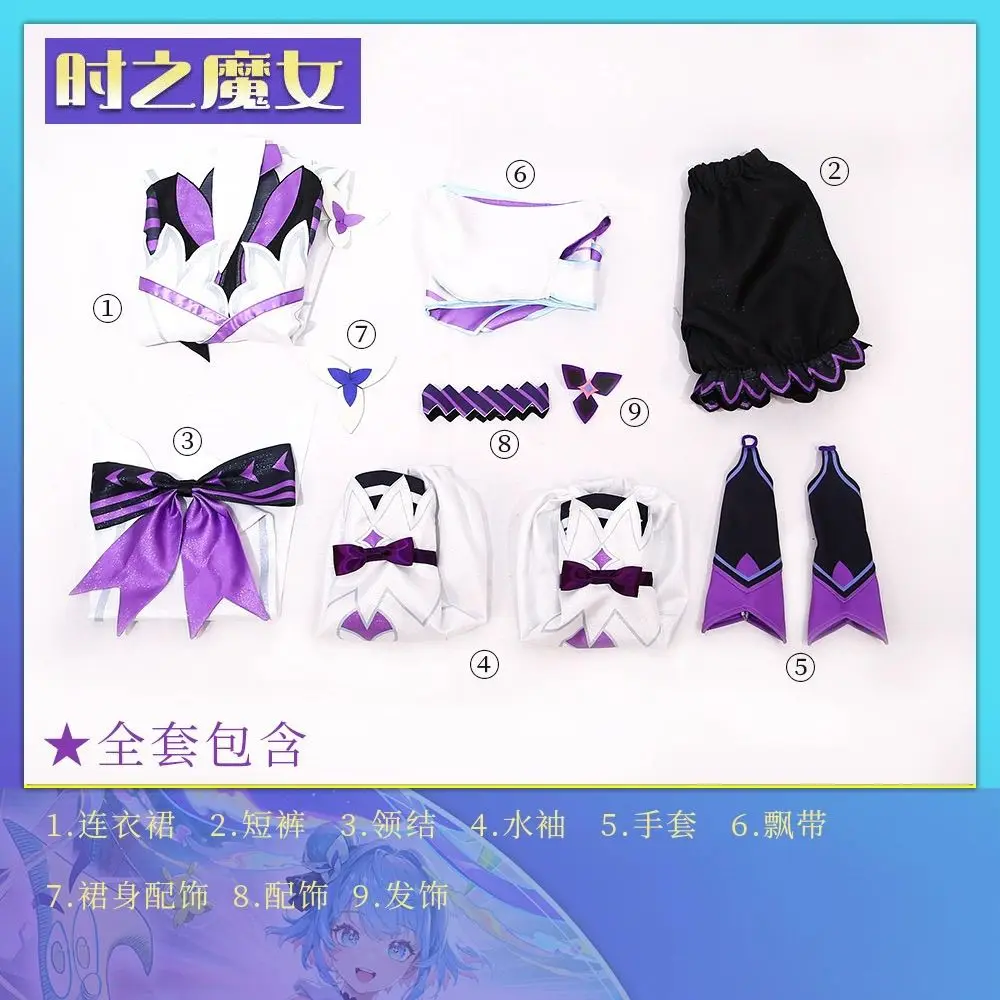 Japan Game King Of Glory Xiao Qiao Cosplay Kostuum Uniform Outfit Halloween Party Cosplay Pruik Haar Accessoire Kostuum