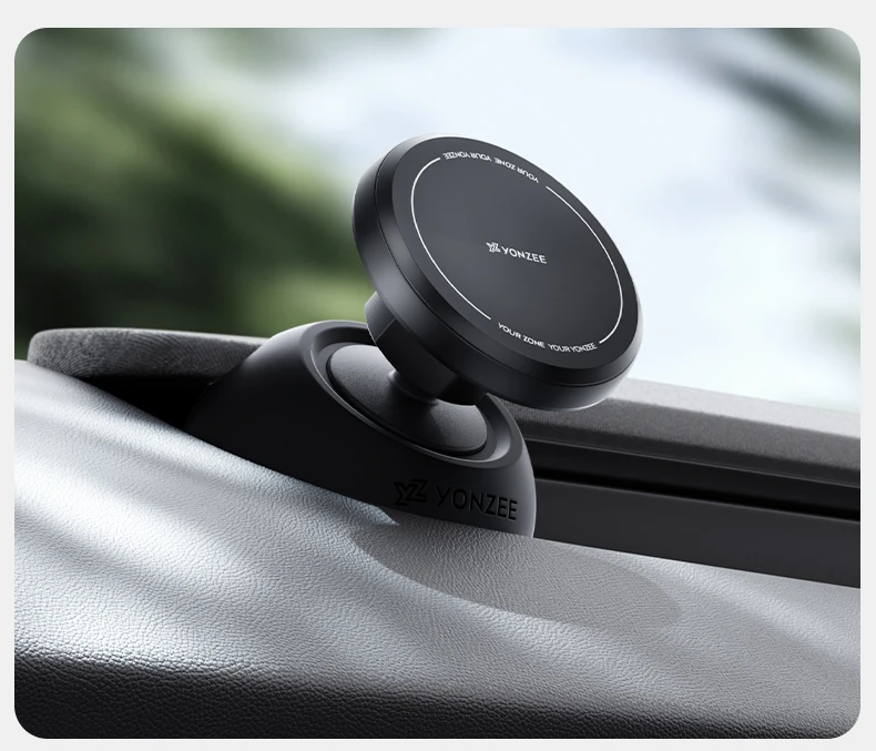 YZ für Tesla Auto-Handyhalterung Modell Y YL Juniper 3 Highland LHD RHD Silikon-Magnethalterung für iPhone Samsung Zubehör MagSafe – Detail 16