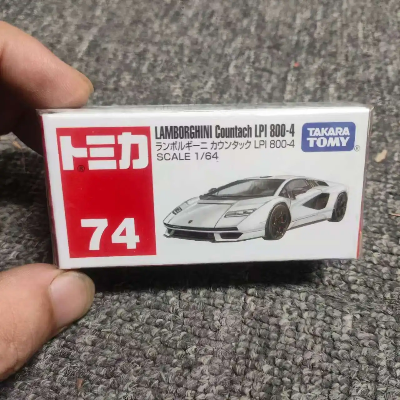 

Takara Tomy Tomica No. 74 Lamborghini Countac LPI 800-4 мини-автомобиль из сплава, литая под давлением модель, реплика серии, подарки для детей, игрушки для мальчиков