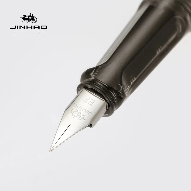 JINHAO 58 Wood Fountain Pen Luxury F EF Nib Writing Ink Pen Elegant Calligraphy ink Pens Office School Supplies Stationery image 5