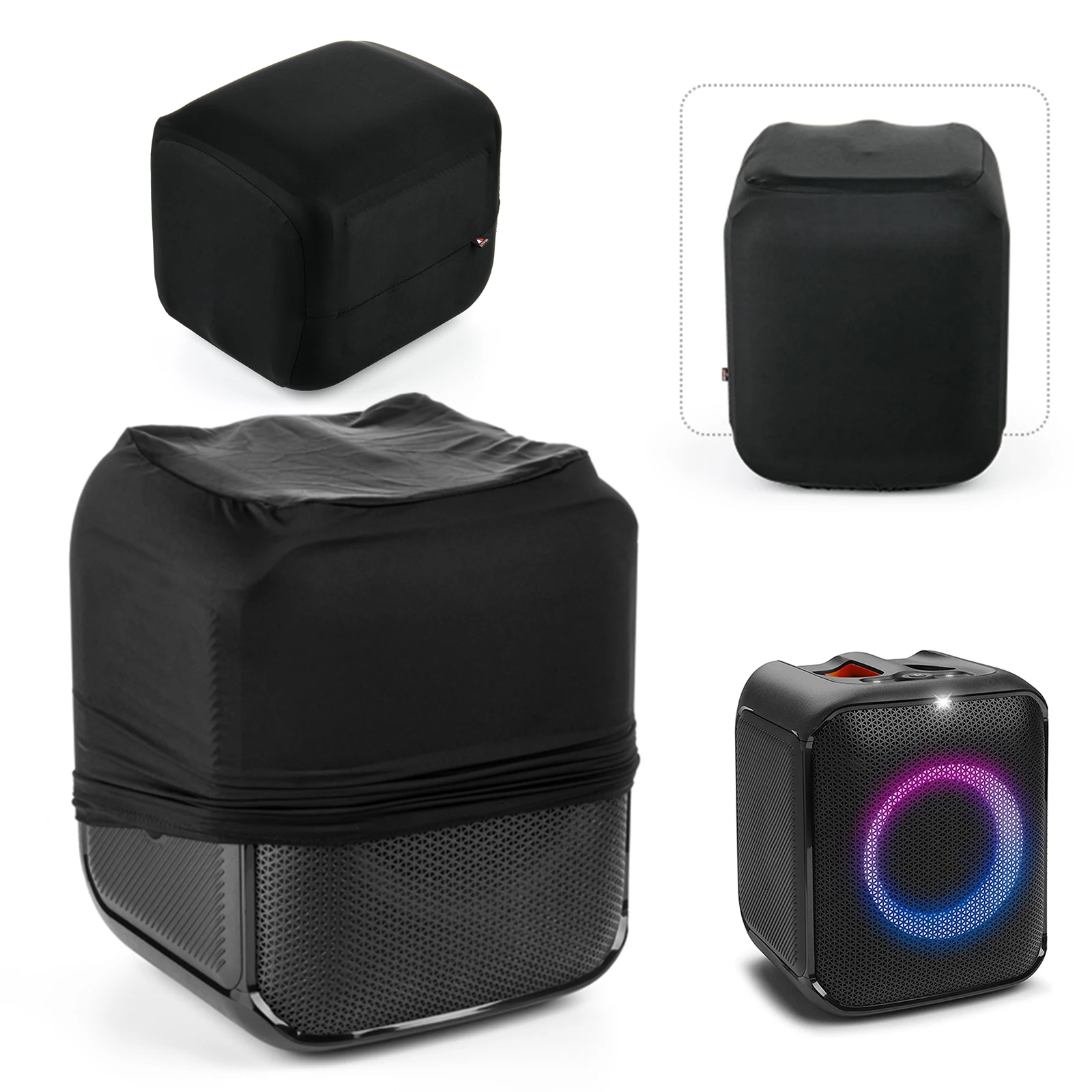 

Speaker Cover Lycra Dust Case High Elasticity Speaker Case Dust Cover Protective Case for JBL PartyBox Encore Essential Speaker
