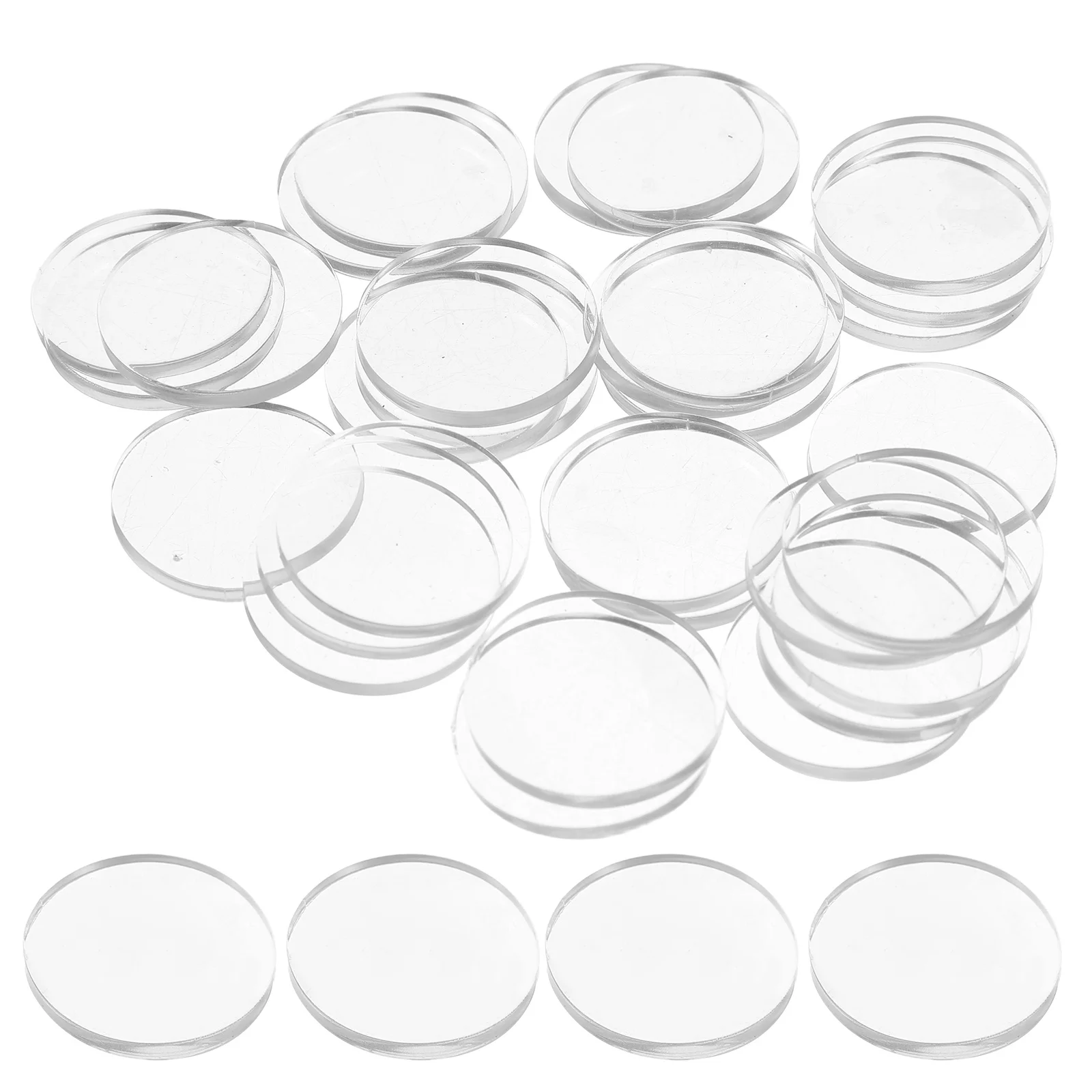 

30Pcs PVC Non Slip Pads Furniture Speaker Foot Cushions Anti Skid Protection Mat Speaker Isolation Furniture Floor Foot Pads