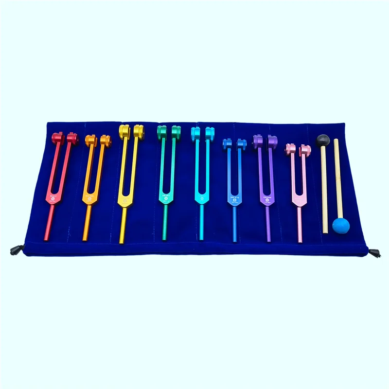 Chakra Tuning Forks Set for Healing,Sound Therapy,Keep Body Mind and Spirit, Perfect Harmony