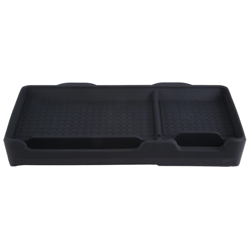 Bracket Tray Rear Storage Box Dashboard Storage Pad Car Interior For Tesla Model Y 3 Parts Black