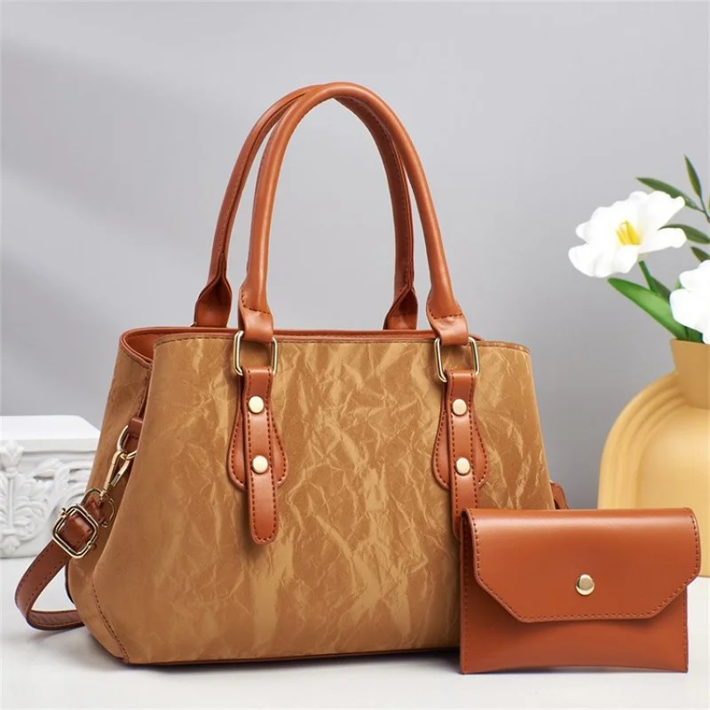 

Fashionable Luxury Brand Leather Women's Shoulder Bag Elegant Classic Trendy Paris Designer Bag