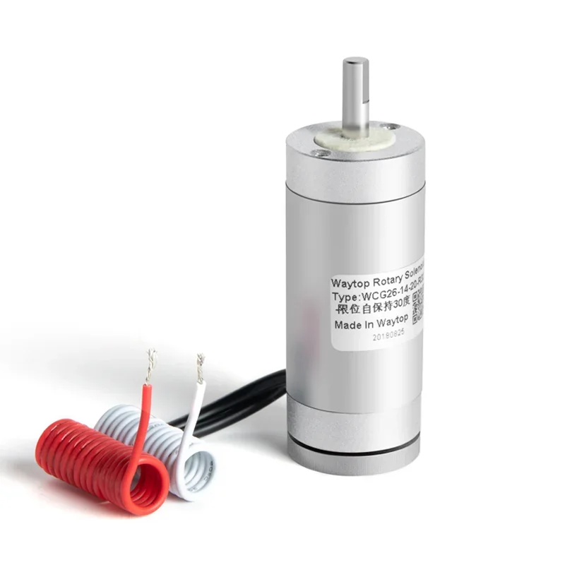 

WCG26 series, for laser shutter loom 90 degree small two-way rotating solenoid, electromagnet