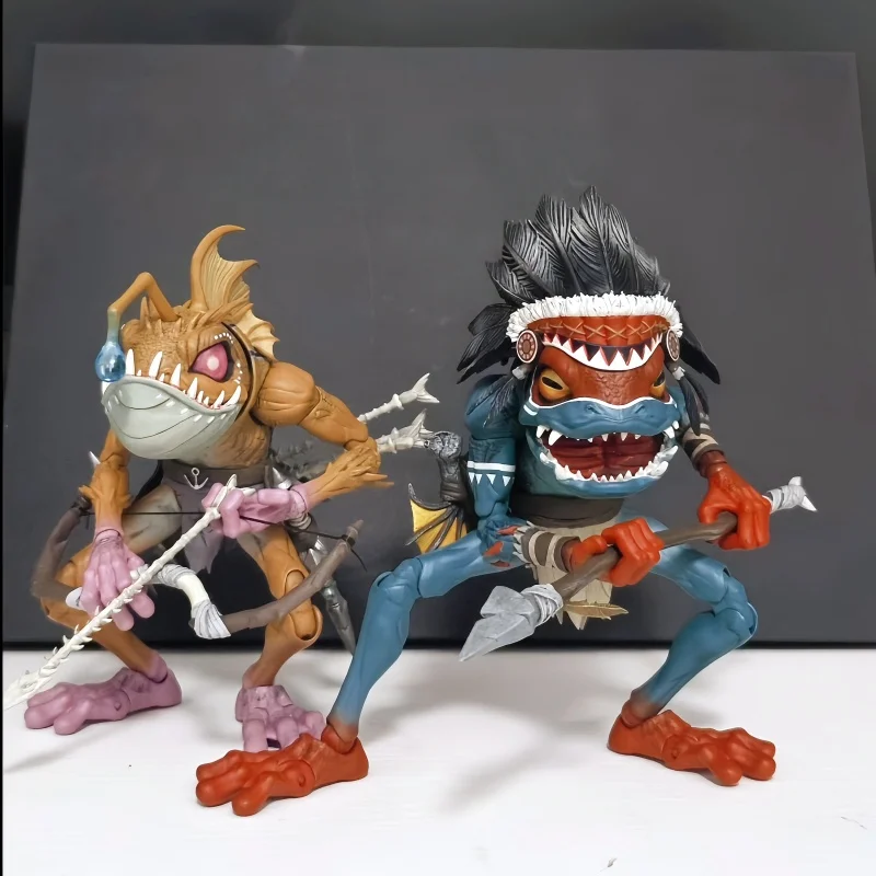 

2025 New 1/10 Anime Figures Mithril Studio Murloc Monsters Fish People Wow Fishmans Tribe Warrior Chiefs Archer Soldiers Toys