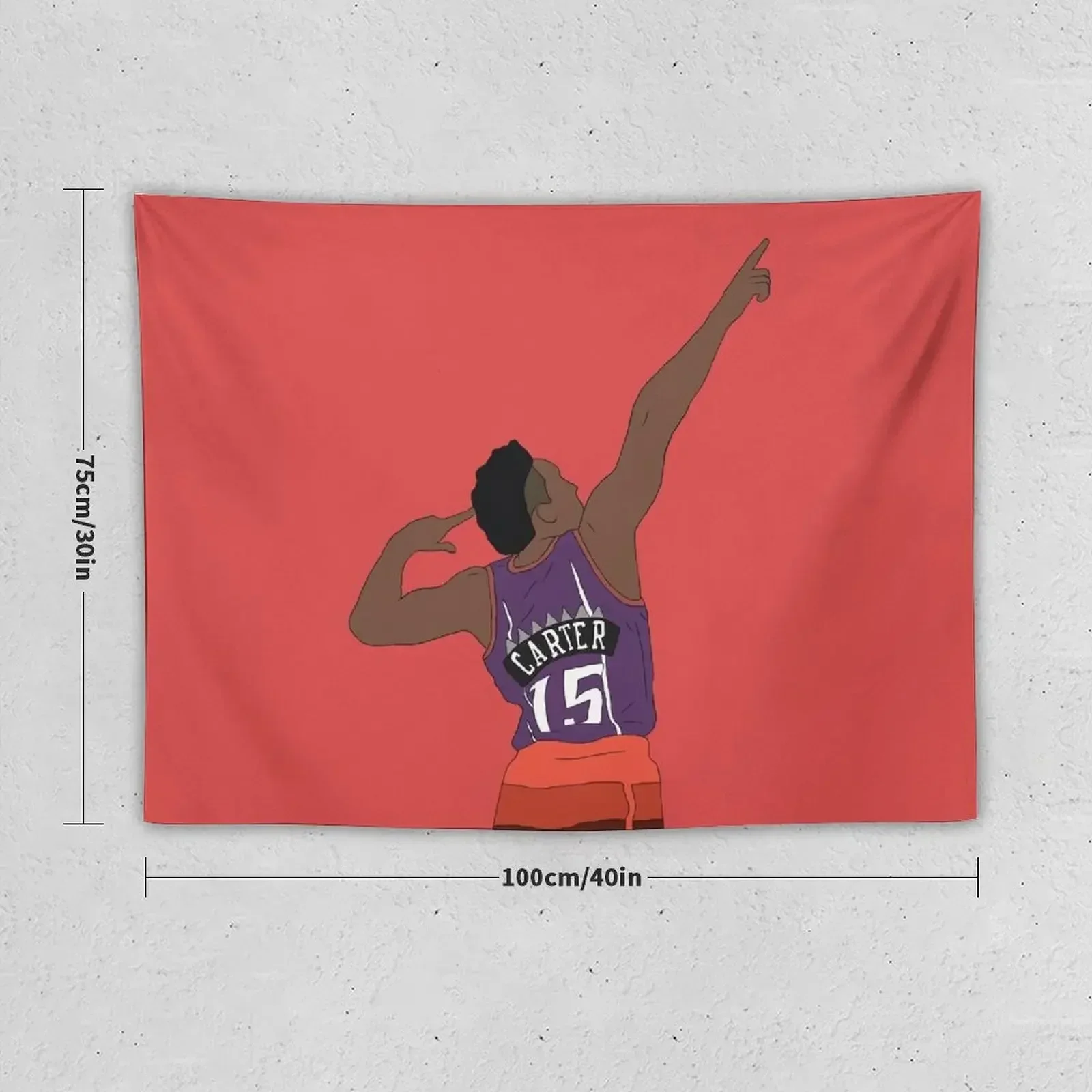 Donovan Mitchell Vinsanity Celebration Tapestry Room Decor Aesthetic Decoration Aesthetic Tapestry