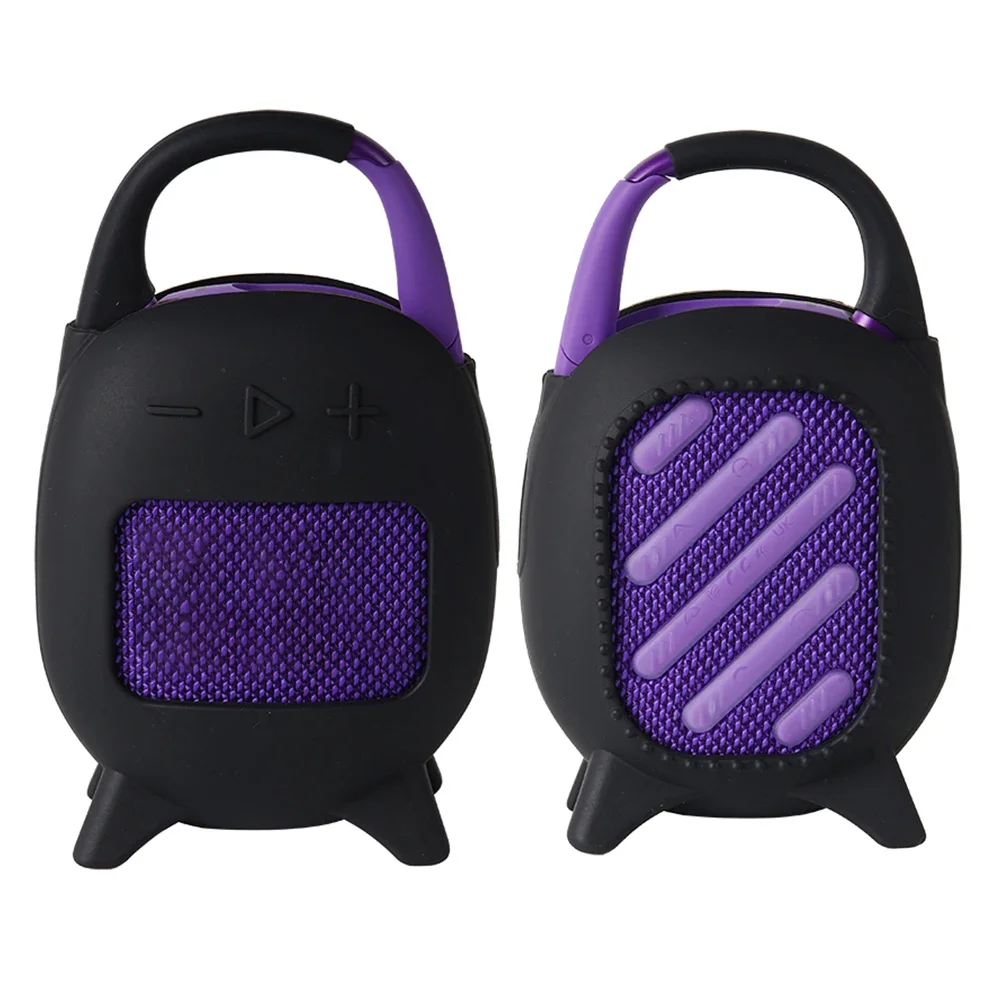 for JBL Clip 5 Silicone Case Shockproof Protective Stand Up Carrying Cover