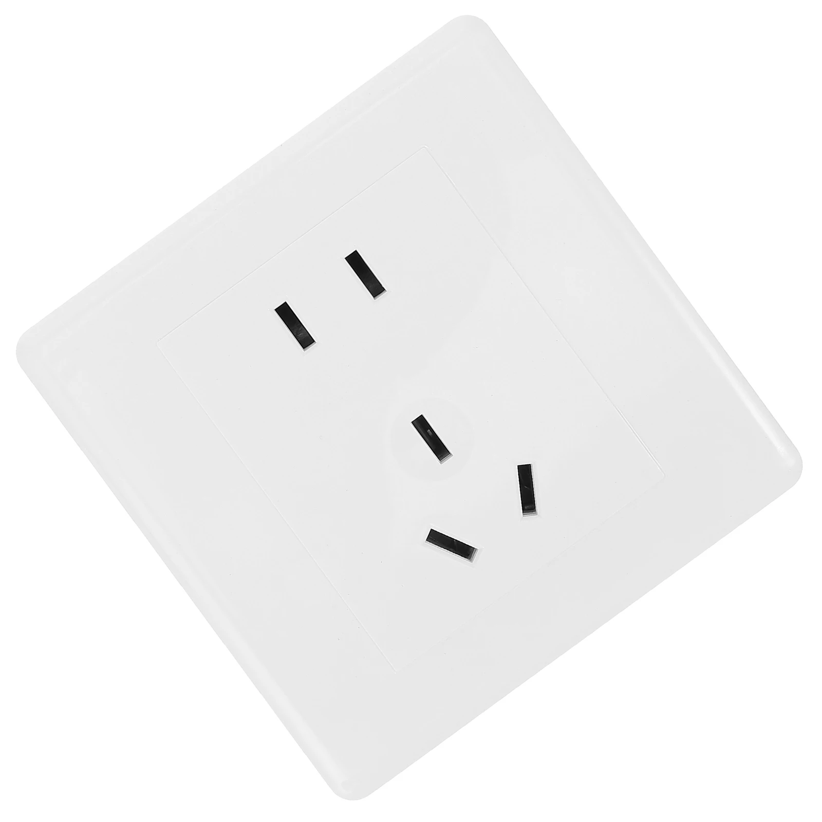 Multi-Use Household Wall Socket Stable Pc Material Power Outlet for Home Office Restaurant Bedroom Wall Fixed Socket