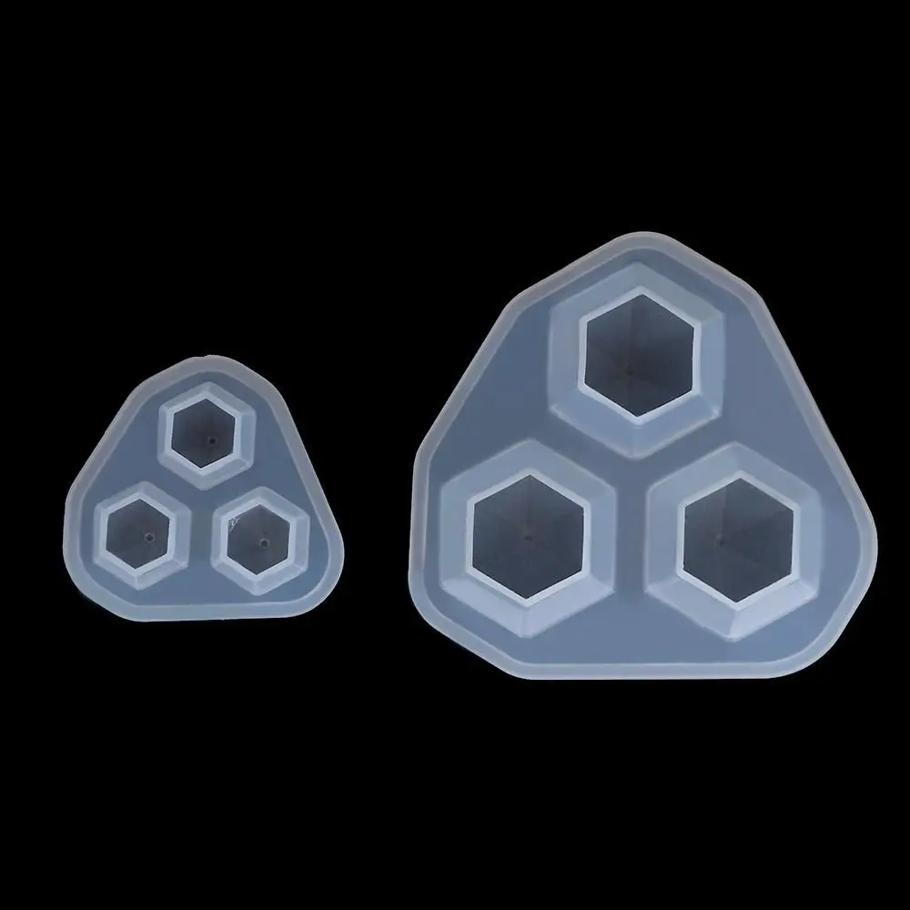 3 In 1 Silicone Diamond Mold Decorative Craft DIY Cutting Shape Type Epoxy Resin Molds for Jewelry Making Tool