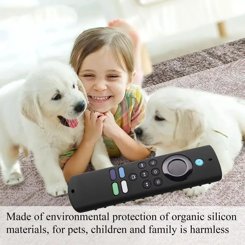 Remote Cover For Fire TV Stick 3rd Gen Third Generation Remote Control Anti-drop Dustproof Silicone Protect Case Cover