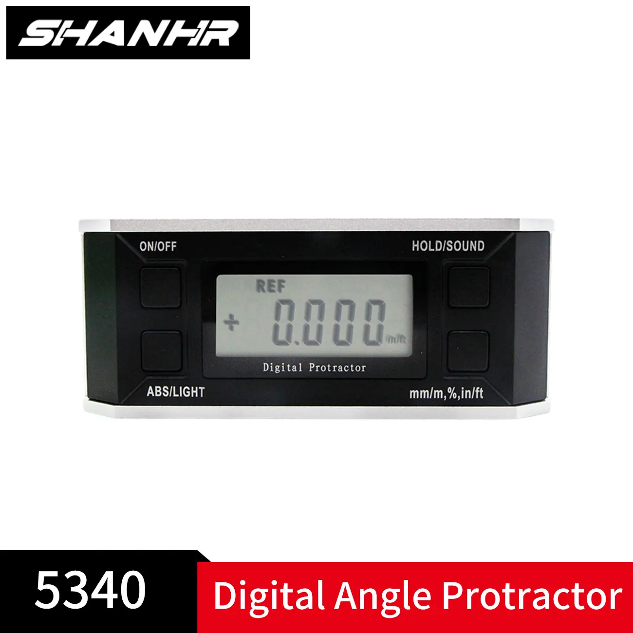 SHANHR Digital Protractor Electronic Level Angle Finder Measuring Instruments