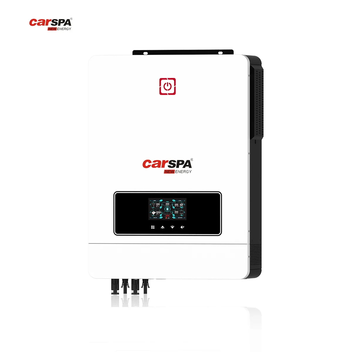 Carspa 8.2KW 10.2KW On Off Grid MPPT Hybrid Solar Inverter 8KW 10KW 220V