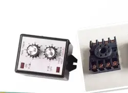 ATDV-N Adjustable Time Relay Repeat Cycle Timer DC12V DC24V AC110V AC220V AC380V 3S 6S 12S 30S 60S 3M 6M 12M 30M 60M with base