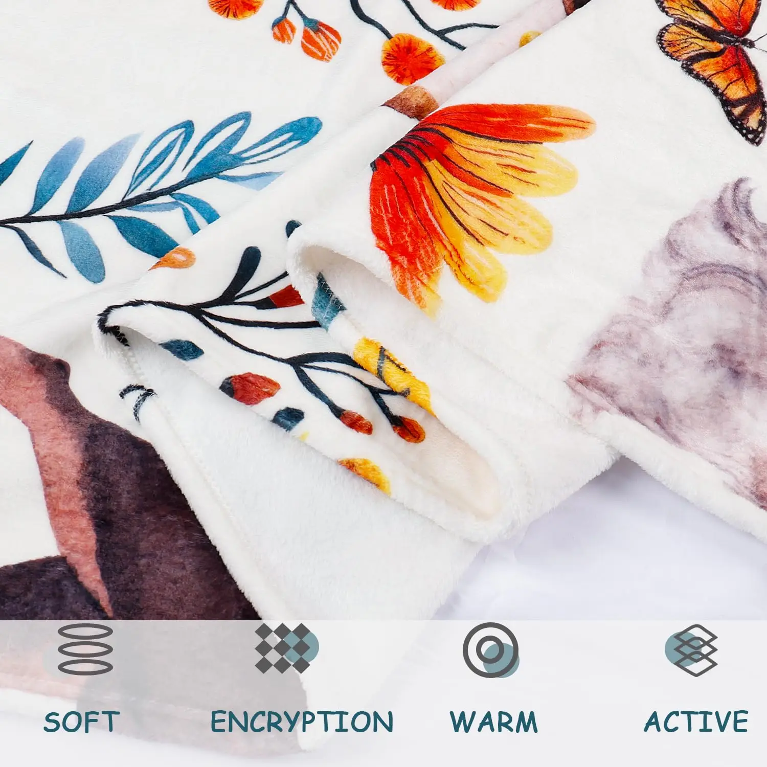 Cozy Home colorful summer print Beach Towel Blanket, Soft Throw Blanket for Beach, Travel, Nap Time and Sofa Decor with Stylish Printed Design view 5