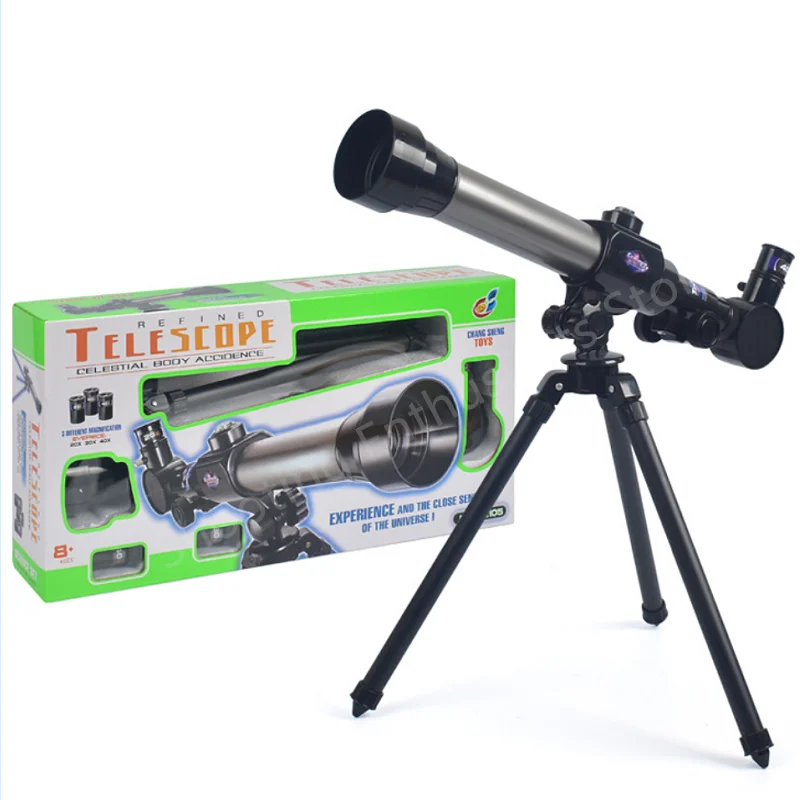 High Magnification Professional Monocular Telescope Astronomical Telescope Children's Experiment as a Gift for Beginners