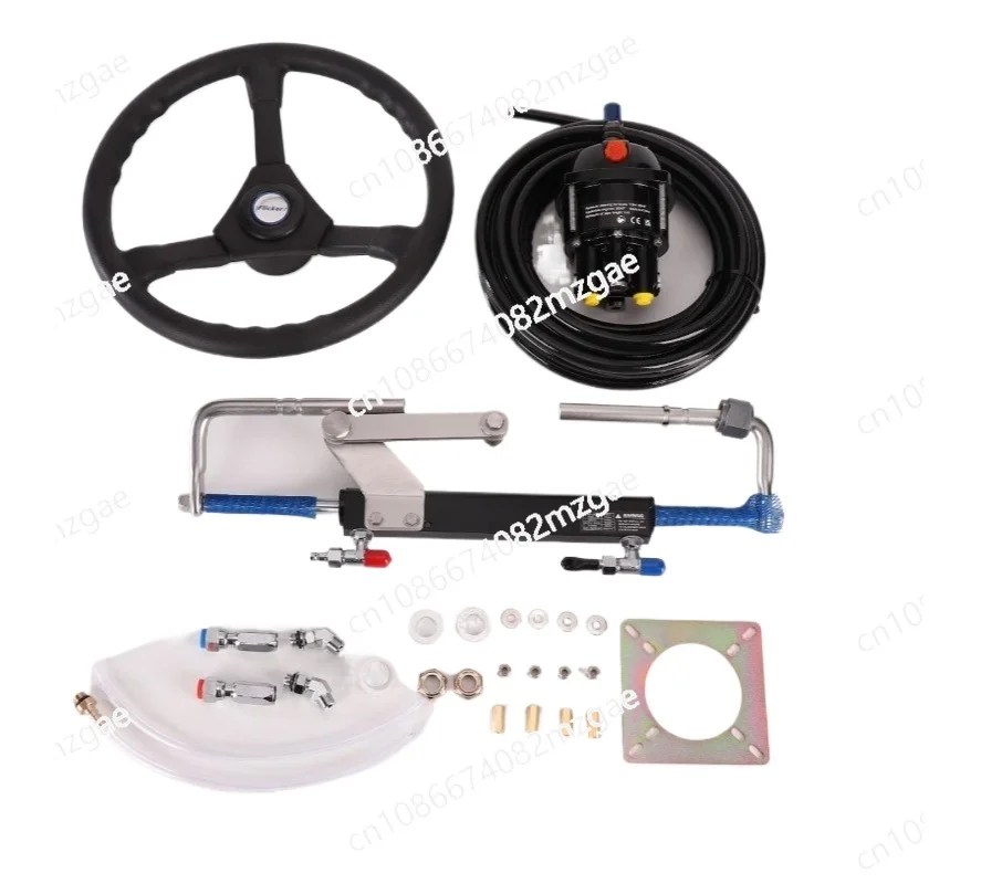 Yacht hydraulic rudder YSH-90HP-20ft hydraulic special project system motor front operating power operation control