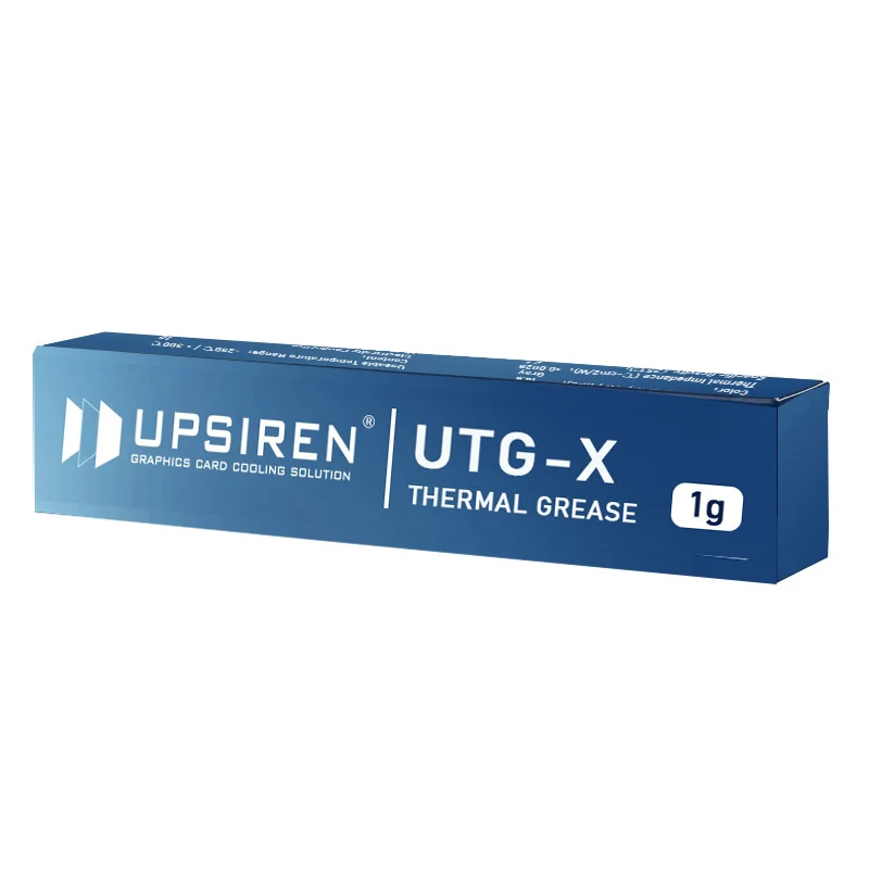 UPSIREN UTG-X 1g pasta termiczna komputer stacjonarny Notebook pasta termiczna obudowy grzejnik przewodność cieplna smar silikonowy