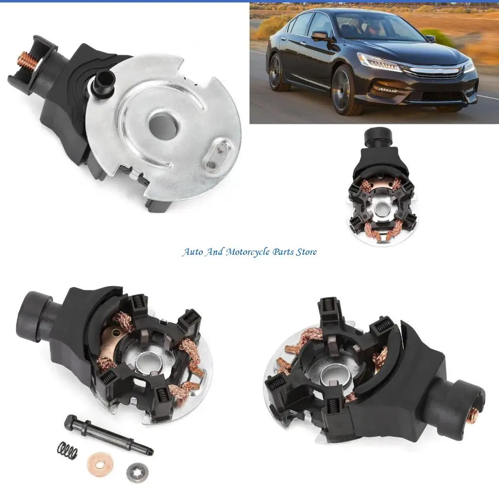 

P9FD Сменный комплект стартовых щеток Автомобильный аксессуар Простая установка Держатель угольных щеток для стартера на гг.