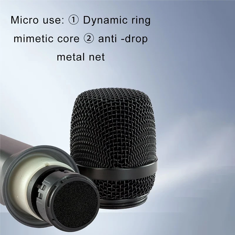 Professional Microphone Recharging Karaoke Singing Adjusted 4 Channel 2.4G Wireless Microphone