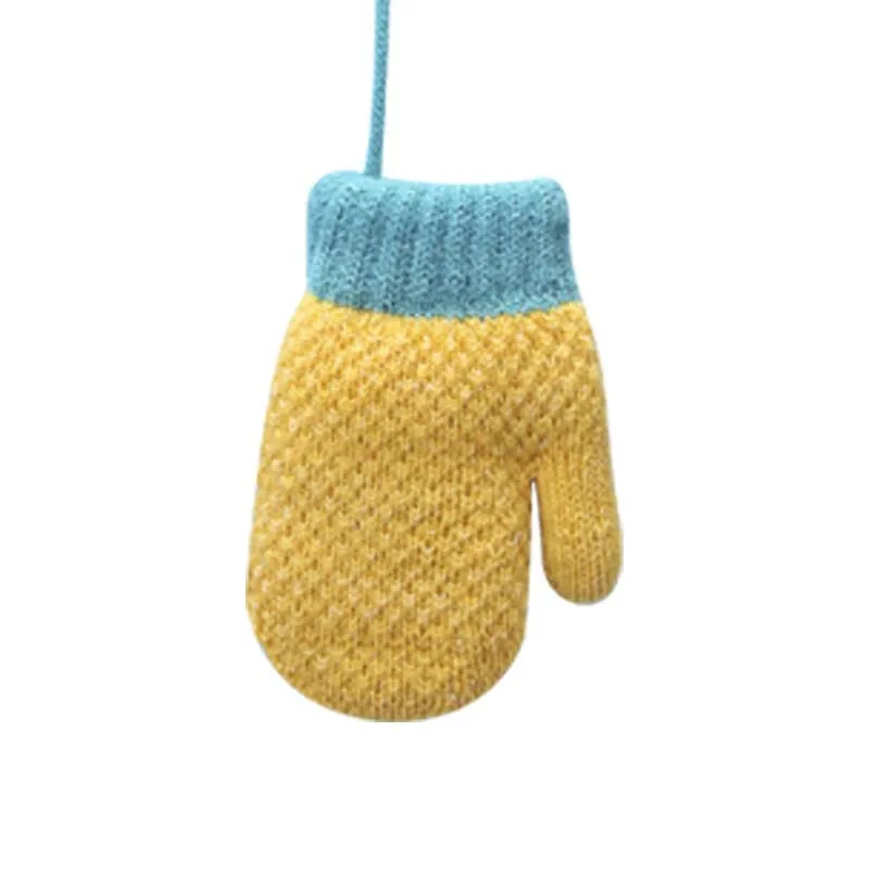 قفازات شتوية للكبار لعيد الميلاد للنساء قطعة واحدة محبوكة ومخملية حقيبة دافئة قفازات مقاومة للبرودة في الهواء الطلق