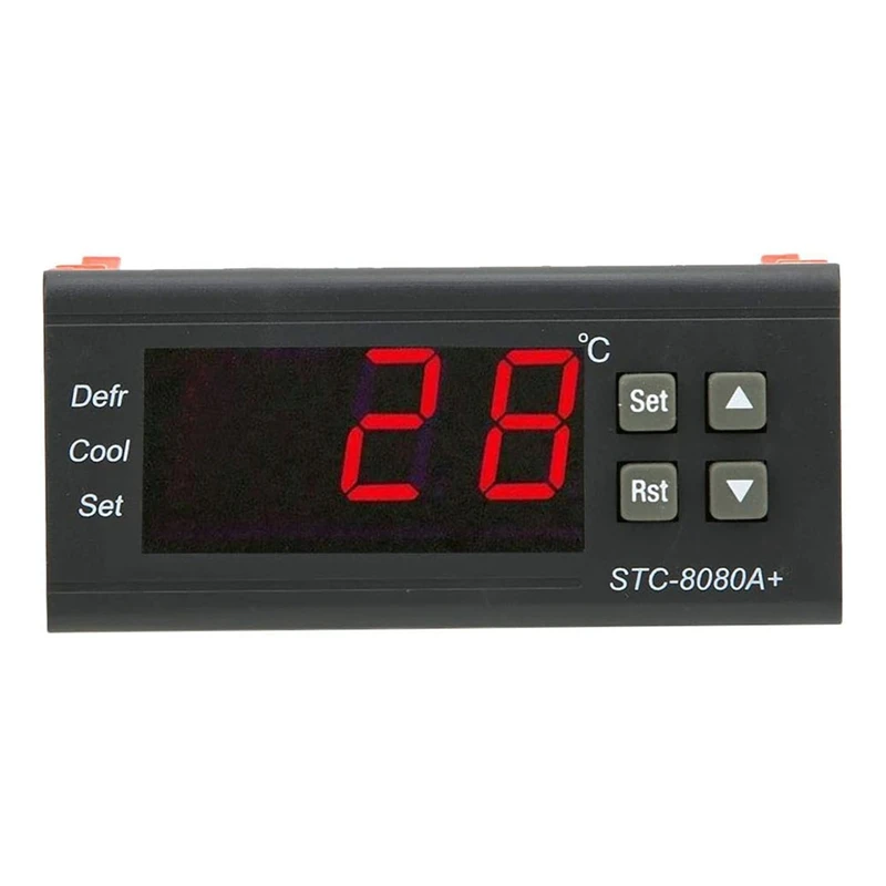 

Stc-8080A Digital Refrigerator Defrosting Alarming Temperature Controller Plastic Thermostat Controller