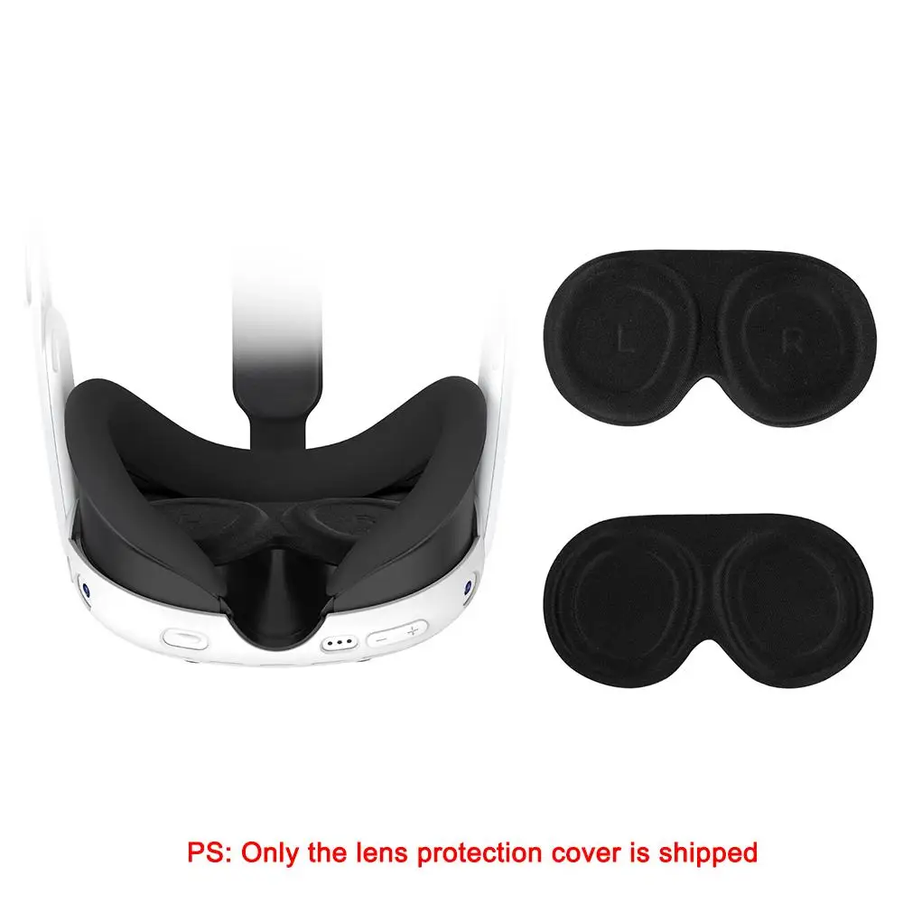 Lens Protector Cover For Meta Oculus Quest 3 Console Replacement Pad Dustproof Anti-Scratch VR Lens Cap VR Game Accessories