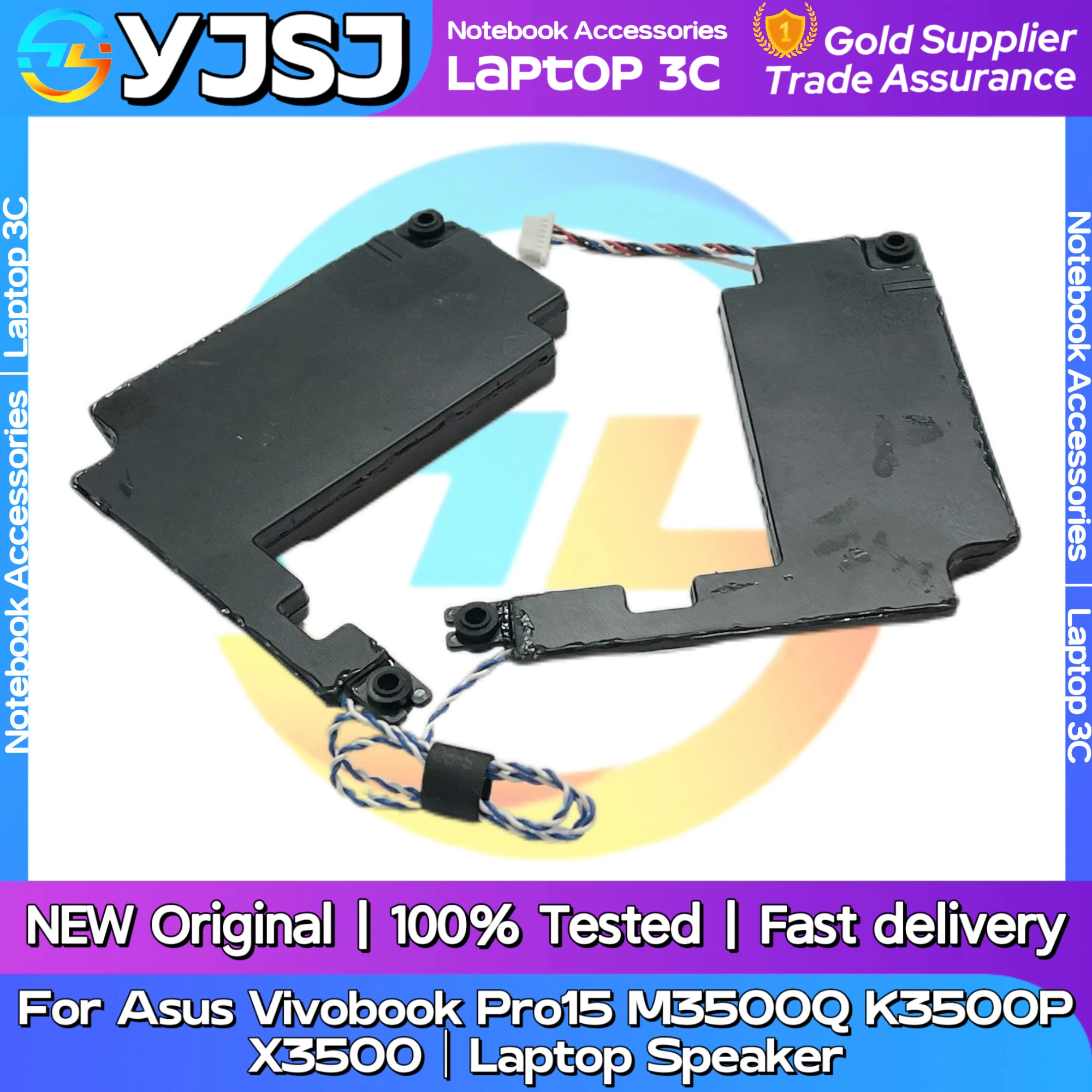 NEW GENUINE Original Laptop Speaker FOR ASUS Fearless PRO 15 M3500Q M3500QA M3500QC K3500P X3500 built-in speaker 04072-04230300