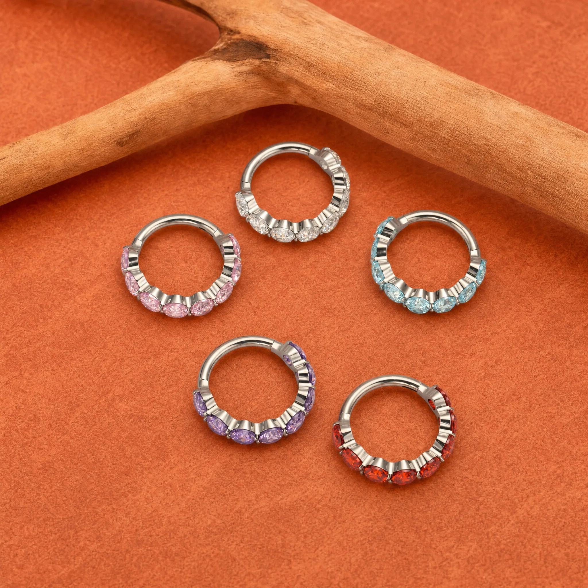 ZOOR F136 Titane Luxe Zircon A - Zoor Body Jewelry avis et prix