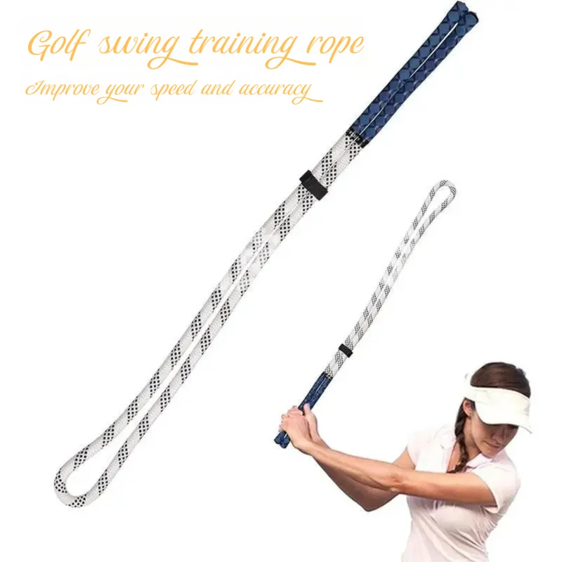 

Portable Golf Swing Training Rope Golf Swing Trainer for Birthday Gifts Golf Club Swing Practice Rope For Golfer Lovers Beginner