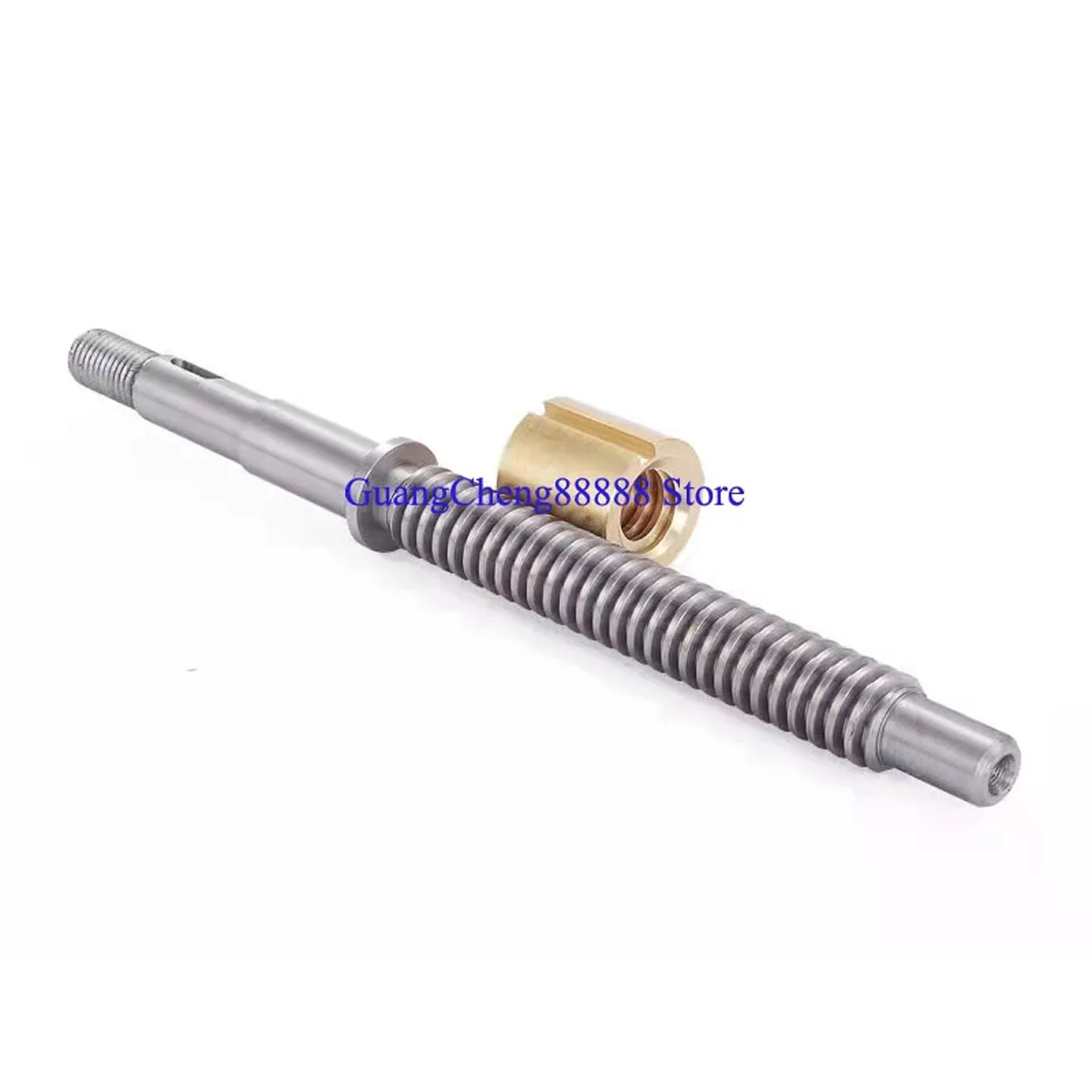 1Set CNC Lathe Part Tailstock Lead Screw & Nut Milling Machine C6132 / C6140A1 Total Length 260mm  High Quality