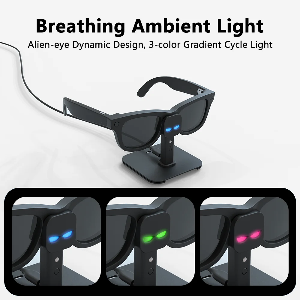 Charging Dock for Meta Way farer/Skyler/Oak ley HSTN/Headliner /Blayzer Optics/Scriber AI Glasses Dual USB C