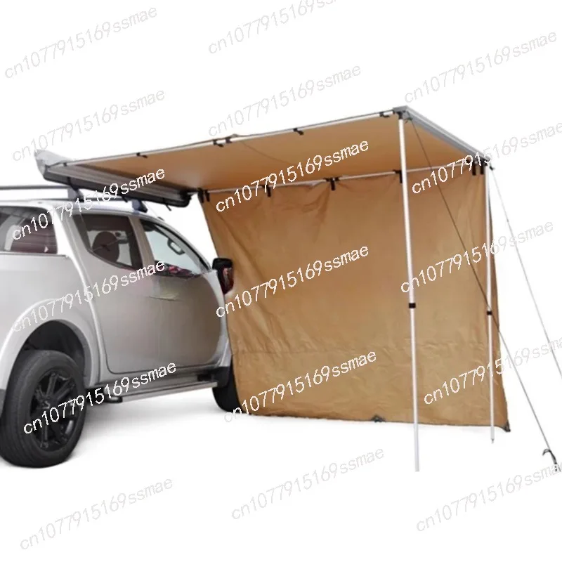 Outdoor Car Side Tent Side Shade Cloth Cross Arm Cloth House Yarn Network House Tent Floor Mat Accessories Excluding The Roof