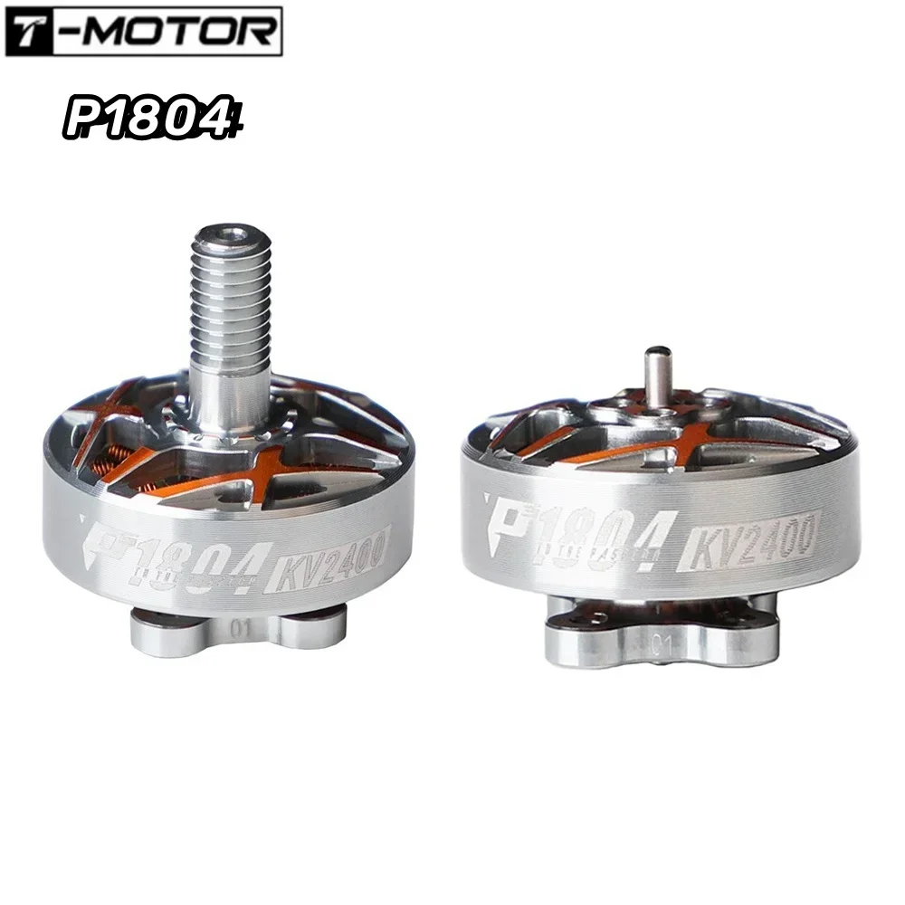 

T-MOTOR P1804 KV3400 4S/2400KV 6S Бесщеточный двигатель с валом 1,5 мм 5 мм для FPV Freestyle, зубочистка 3-4 дюйма, дронов Cinewhoop
