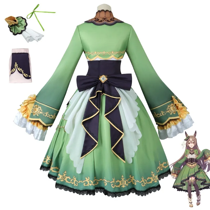 Juego de Anime Satono Diamond disfraz de Cosplay bonito Derby uniforme de carnaval disfraz de Halloween mujer personaje del juego cos vestido trajes